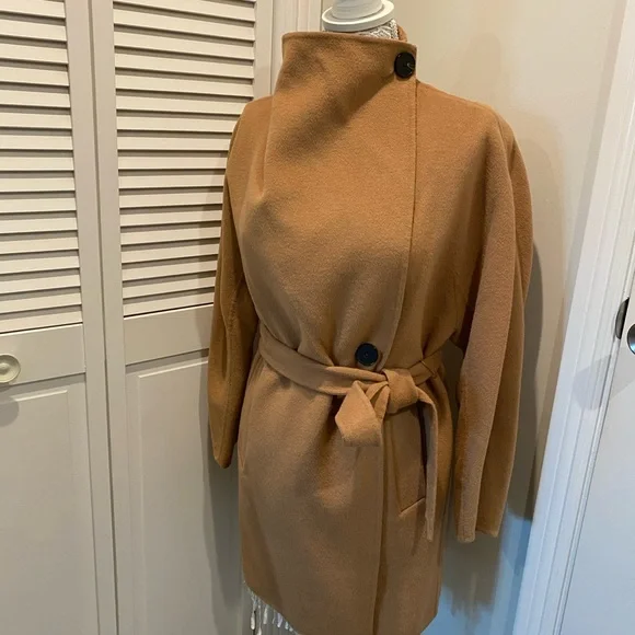 Zara wrap coat M - Picture 6 of 13
